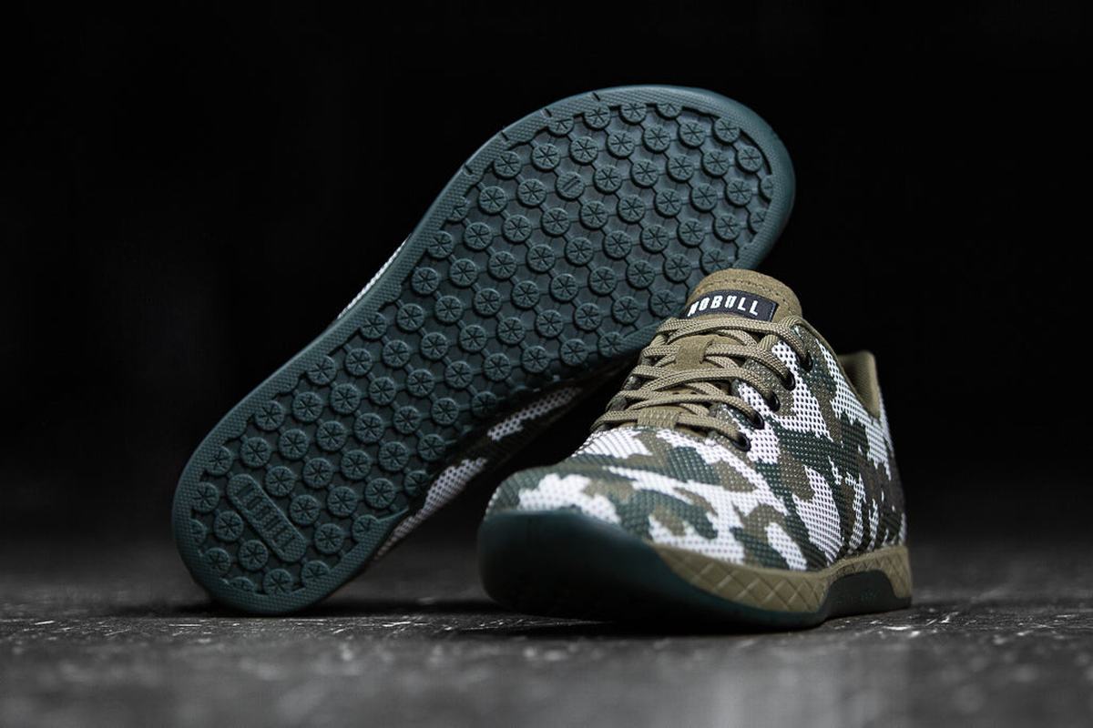 Nobull Superfabric Women's Trainers Camo | Australia (HV8524)